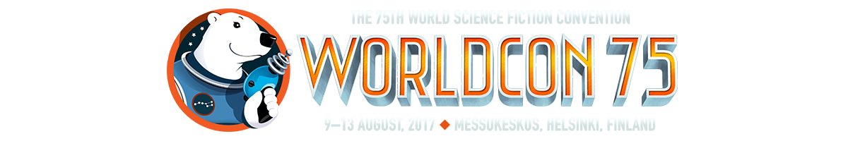 Worldcon 75, Messukeskus, Helsinki, Finland. 9 - 13 August 2017